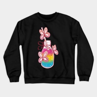 Fruity pan gradient drink Crewneck Sweatshirt